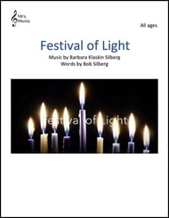 Festival of Lights Unison choral sheet music cover Thumbnail